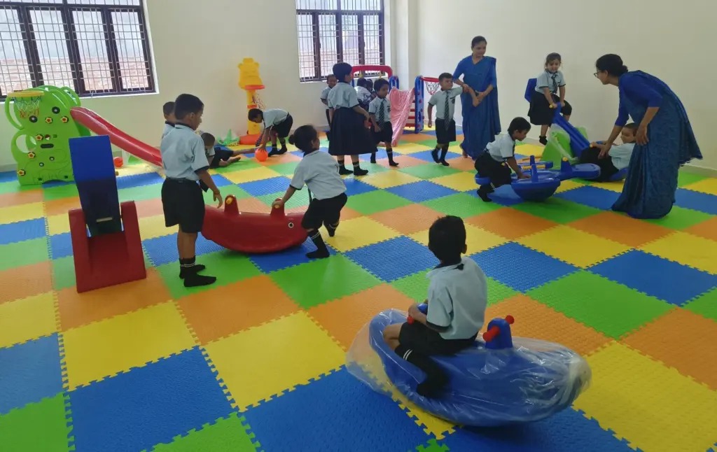 Indoor play area for pre-primary students
